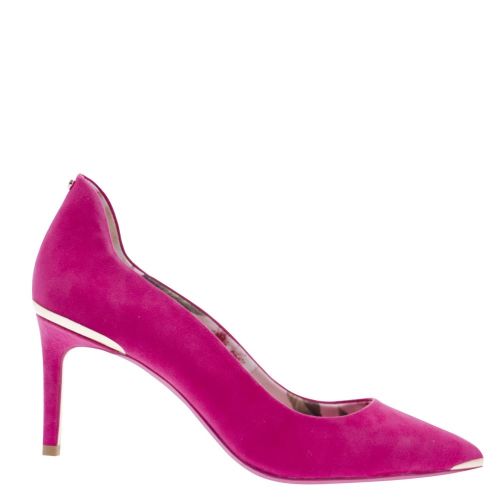 Womens Pink Vyixyns Suede Heels 21715 by Ted Baker from Hurleys
