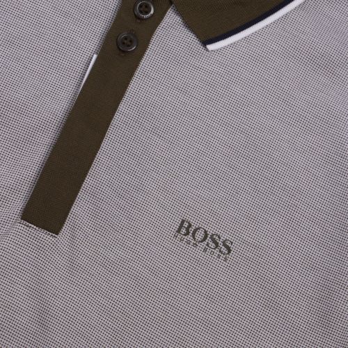 Athleisure Mens Green Paddy 2 Regular Fit S/s Polo Shirt 76462 by BOSS from Hurleys