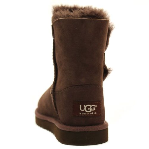 Chocolate Bailey Button Boots (6-11) 63780 by UGG from Hurleys