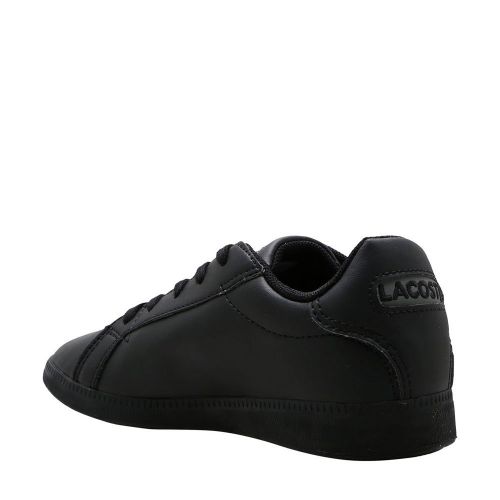Child Black Graduate Trainers (10-1) 99046 by Lacoste from Hurleys
