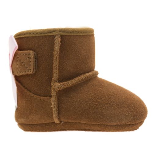 Infant Chestnut Jesse Bow Booties (XS-S) 60277 by UGG from Hurleys