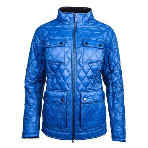 Lifestyle Womens Beachcomber Blue Dolostone Quilted Jacket 69301 by Barbour from Hurleys