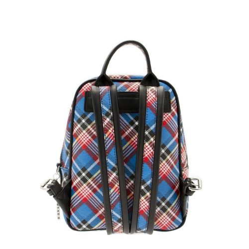Anglomania Womens Blue Shuka Tartan Backpack 29633 by Vivienne Westwood from Hurleys