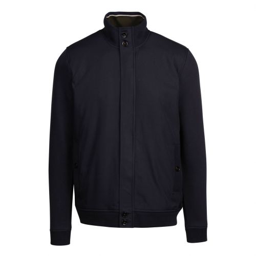 Mens Navy Pressup Zip Through Jacket 79226 by Ted Baker from Hurleys