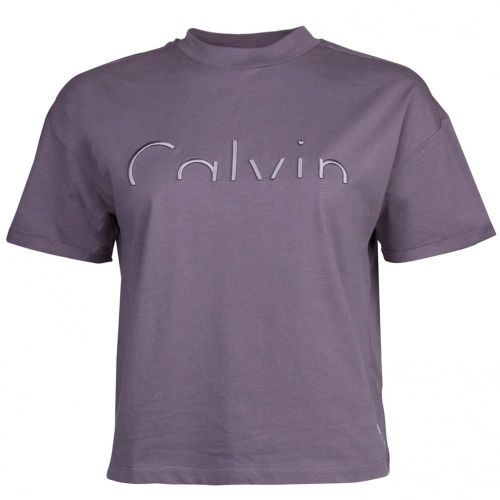 Womens Grey Teco-13 S/s T Shirt 24644 by Calvin Klein from Hurleys