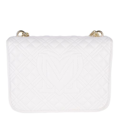 Love Moschino Shoulder Bag Womens Ivory Diamond Quilt Shoulder Bag