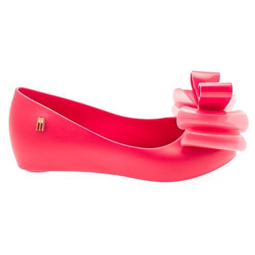 Kids Pink Ultragirl Triple Bow 17 (10-2) 70430 by Mini Melissa from Hurleys
