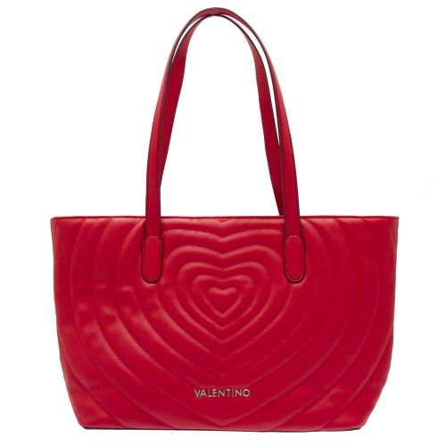 Womens Red Fiona Heart Shopper Bag 37817 by Valentino from Hurleys