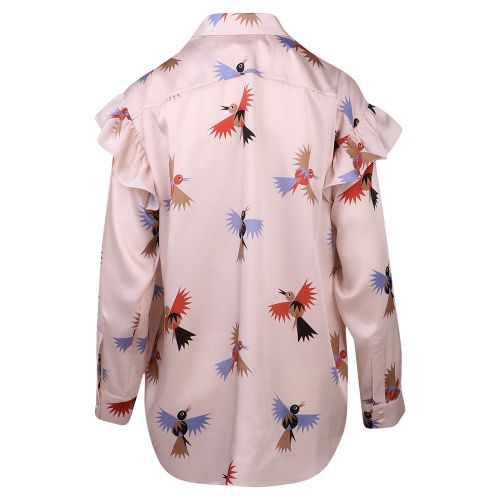 Womens Pink Bird Print L/s Shirt 110291 by PS Paul Smith from Hurleys