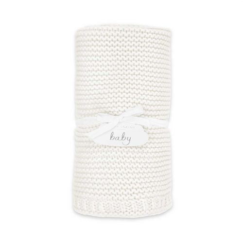 Baby White Knitted Blanket 80391 by Katie Loxton from Hurleys
