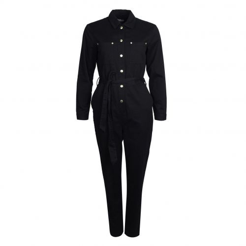 Womens Black Solitude Jumpsuit 92448 by Barbour International from Hurleys