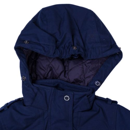 Girls Navy Impeller Jacket 65723 by Barbour from Hurleys