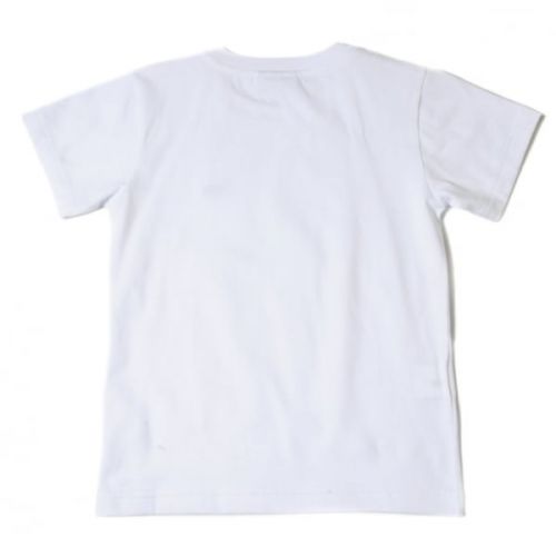 Boys White Classic Crew S/s Tee Shirt 29459 by Lacoste from Hurleys