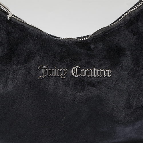 Womens Black Kendra Velour Bag 107269 by Juicy Couture from Hurleys