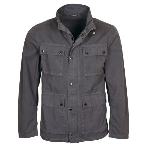 Mens Black Reworked Marino Casual Jacket 107366 by Barbour International from Hurleys