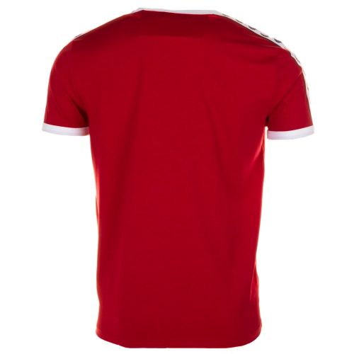 Mens Blood Taped Ringer S/s Tee Shirt 60172 by Fred Perry from Hurleys