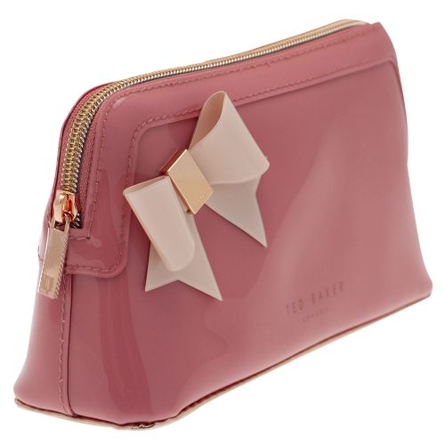 Womens Coral Ixoriaa Bow Make Up Bag 30173 by Ted Baker from Hurleys