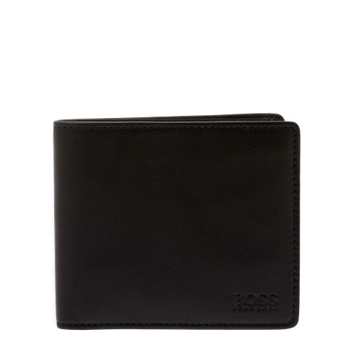 Mens Black Majestic S_8 CC Leather Wallet 31928 by BOSS from Hurleys