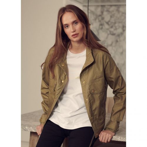 Womens Army Green Victory Casual Jacket 82363 by Barbour International from Hurleys