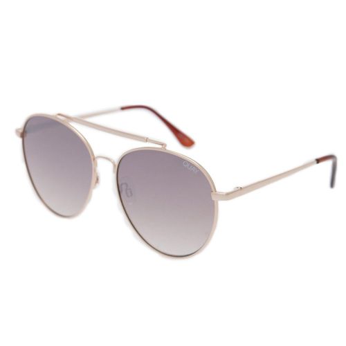 Womens Gold/Brown Lickety Split Sunglasses 29012 by Quay Australia from Hurleys