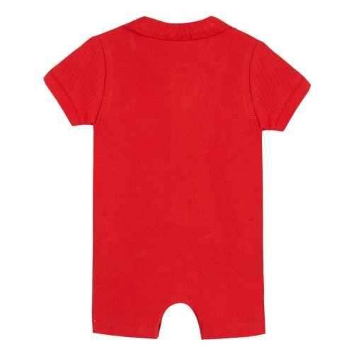 Baby Fiery Red Truth Polo Romper 36641 by Paul Smith Junior from Hurleys