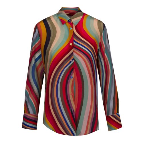Womens Swirl Silk Blouse 43276 by PS Paul Smith from Hurleys