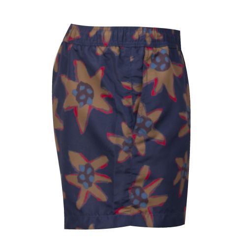 Mens Black Flower Swim Shorts 28729 by PS Paul Smith from Hurleys