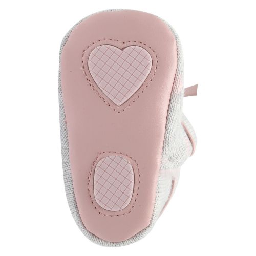Baby Pearl Knitted Heart Booties (15-19) 48367 by Mayoral from Hurleys