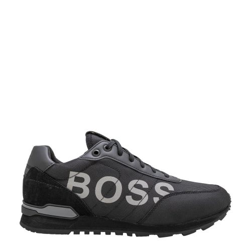 Mens Black Parkour Runn Nylon Trainers 99758 by BOSS from Hurleys