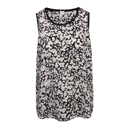 Casual Womens Black Cendia_6 Daisy Vest Top 56856 by BOSS from Hurleys