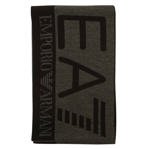 Mens Grey Training Visibility Scarf 11521 by EA7 from Hurleys