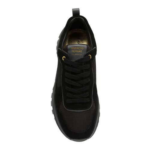 Mens Black Suede Leo Carrillo Trainers 89855 by Android Homme from Hurleys