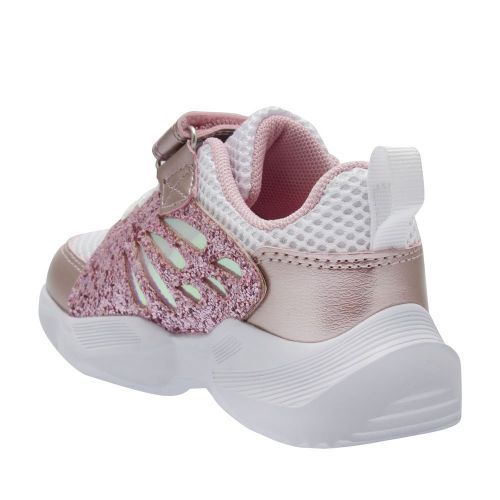 Girls White/Pink Callie Wings Trainers (26-35) 87420 by Lelli Kelly from Hurleys