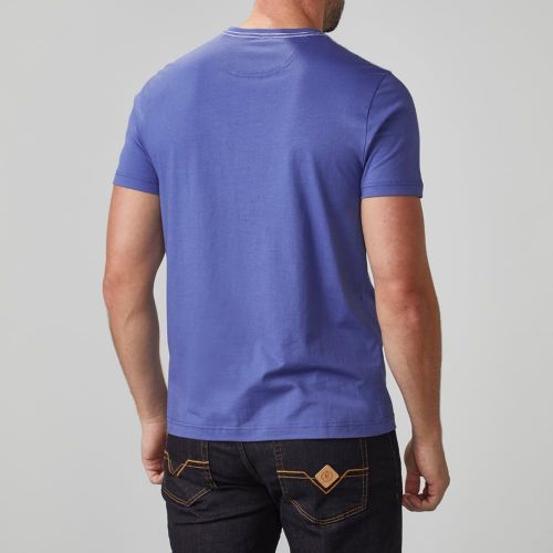 Mens Azure Blue Ragian Regular S/s T Shirt 21323 by Henri Lloyd from Hurleys
