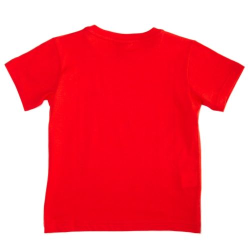 Boys Red Classic Crew S/s Tee Shirt 63970 by Lacoste from Hurleys