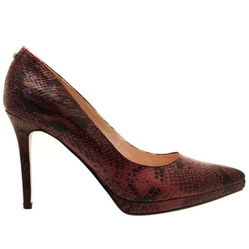Womens Burgundy Deadly Court Shoes 20922 by Moda In Pelle from Hurleys