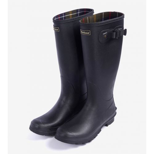 Mens Black Bede Wellington Boots 99582 by Barbour from Hurleys