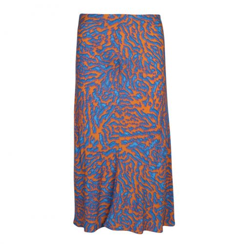 Womens Orange Animal Print Slip Skirt 103257 by PS Paul Smith from Hurleys