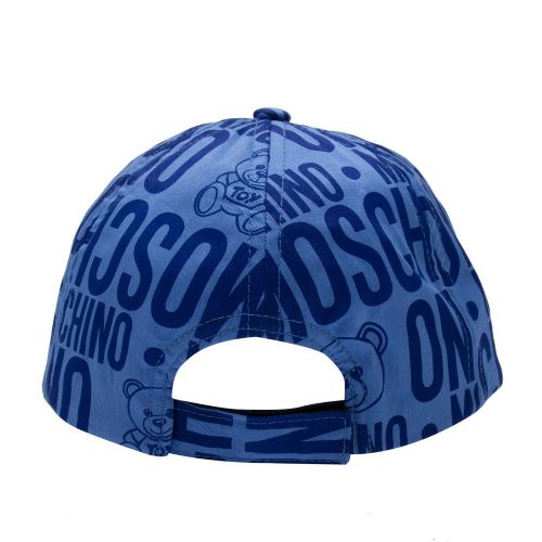 Boys Blue Toy Tonal Toy Print Cap 87836 by Moschino from Hurleys