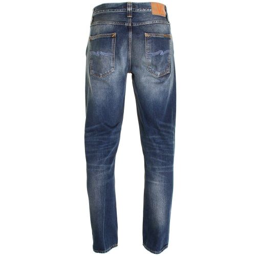 Mens Old Sea Wash Steady Eddie Regular Fit Jeans 20989 by Nudie Jeans Co from Hurleys