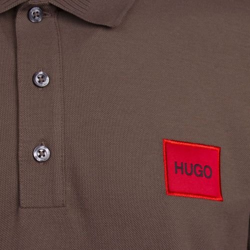 Mens Dark Brown Dereso S/s Polo Shirt 81185 by HUGO from Hurleys