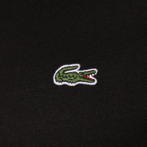 Mens Black Classic Crew S/s Tee Shirt 29376 by Lacoste from Hurleys