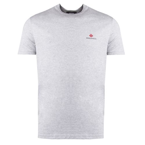 Mens Grey Repeat Maple S/s T Shirt 31601 by Dsquared2 from Hurleys