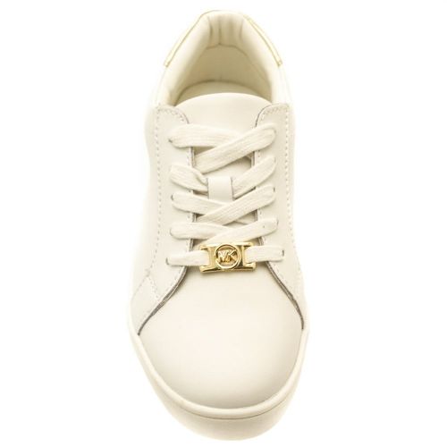 Girls White Zia Ivy Irving Trainers (31-36) 68781 by Michael Kors from Hurleys