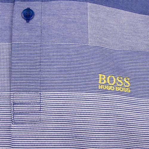 Athleisure Mens Bright Blue Paddy 4 Regular Fit S/s Polo Shirt 88901 by BOSS from Hurleys
