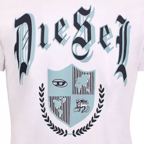 Diesel T Shirt Mens Bright White T-DIEGOR-K62 S/s | Hurleys