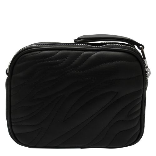 Womens Black Animal Quilted Camera Bag 55126 by Versace Jeans Couture from Hurleys