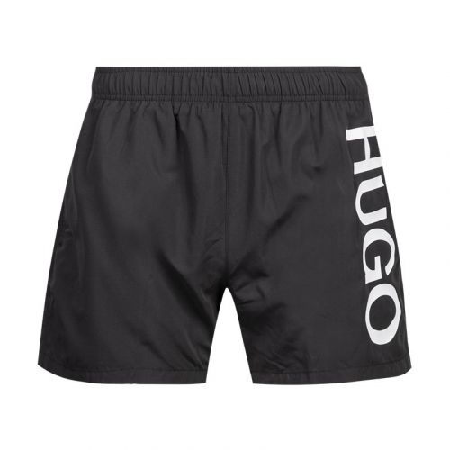 Mens Black Abas Swim Shorts 99607 by HUGO from Hurleys