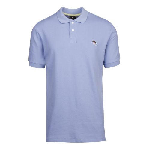 Mens Pale Blue Classic Zebra Regular Fit S/s Polo Shirt 43291 by PS Paul Smith from Hurleys