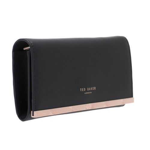 Womens Black Natalie Metal Bar Purse With Chain 23133 by Ted Baker from Hurleys